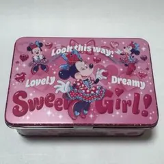 ディズニー チョコレート缶　パルパルーザ　ミニー　ファンダーランド