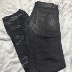 スキニージーンズ ブラック