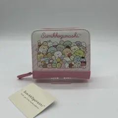 新品未使用　すみっコぐらし　二つ折り財布 ピンク