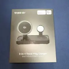 Apple公認3in1 MagSafe対応 ワイヤレス充電ステーション 高速充電