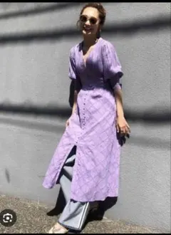 Ameri vintage コットンレースドレスのサムネイル