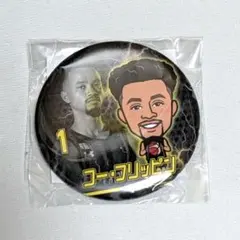群馬クレインサンダーズ #1 コー・フリッピン サンダーズガチャ 缶バッジ