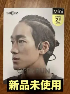 Shokz OpenRun MINI 骨伝導イヤホン ブラック
