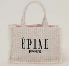 ÉPINE PARIS book tote bag medium Pink