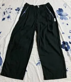 パラスパレス ワイドパンツ 美品 コットンリネン - メルカリ