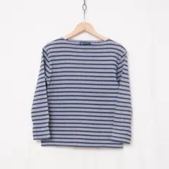 90−00s セントジェームス　ボーダー　カットソー　グレー　ネイビー