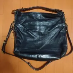 美品】COACH コーチ ハリソン レザーショルダーバッグ 2WAY - メルカリ