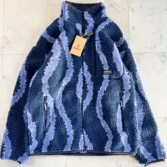 【新品タグ付き】グラミチ シェルパジャケット ボアフリース 総柄 サンダー S
