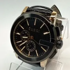最終値下げグッチ GUCCI 101M/YA101362 Gフェイス クロノ - メルカリ