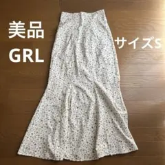 美品❣️GRL 花柄 ロングスカート マーメイドスカート グレイル　スカートのサムネイル