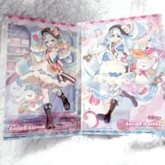 初音ミク 雪ミク クリアビジュアルポスター 雪ミク2026