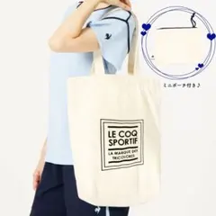 LE COQ SPORTIF ルコックスポルティフ トートバッグ ミニポーチ
