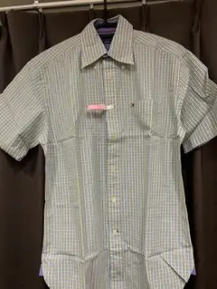 ☆美品☆人気のTOMMYHILFIGERチェック半袖シャツ