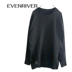EVENRIVER 大きめL ロンT カジュアルシンプル大きめLのサムネイル