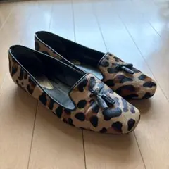 イエナ　レオパードフラットシューズ（37.5)のサムネイル