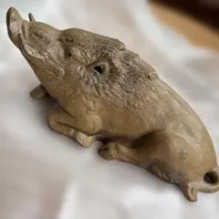 備前焼　干支　イノシシ　金重窯