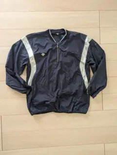 DESCENTE デサント ハーフジップ ピステ ウィンドブレーカー ネイビーのサムネイル