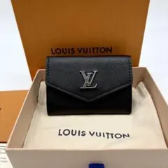 【極美品】ルイヴィトン ポルトフォイユ ロック ミニ コンパクト 黒