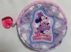 ミニーのファンダーランド カプセルトイ ミニーポーチ オンライン分 パープル 紫
