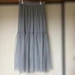 COHINA コヒナ　ラメチュールリバーシブルスカート　ショート