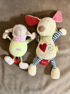 sigikid オルゴール ぬいぐるみ 2点セット
