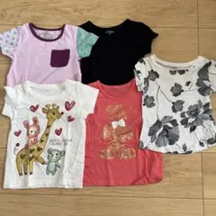 女の子キッズ Tシャツ 5枚セット まとめ売り95cm