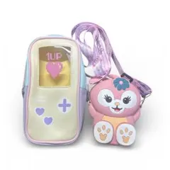 ステラルー シリコンバッグ ゲーム機風ポーチ 2点セット 海外ディズニー