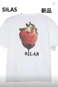 未使用　SILAS イチゴプリント Tシャツ　M