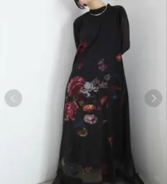 AMERI　THE MET FLOWER DRESS Mサイズのサムネイル