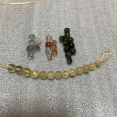 天然石ビーズ 約20個セット