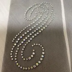 오로라 라인스톤 데코레이션 헤어 네트 2개 세트