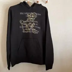 東京ディズニーシー　ドナルドダック パーカー 黒　フーディ