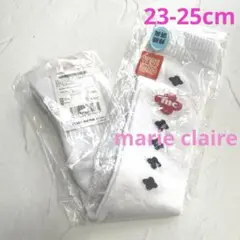 新品　マリクレール　ニーハイソックス　ゴルフ　ソックス　マリークレール