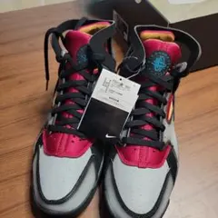 Nike ハイカットスニーカー グレー/ピンク