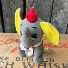 【USA vintage】ダンボ ディズニー　コーデュロイ　ぬいぐるみ　アメリカ USA vintage】ダンボ ディズニー コーデュロイ ぬいぐるみ アメリカ