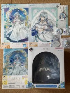 雪花ラミィ ８点セット フィギュア ちょこのっこ 缶バッジ アクリルスタンドなど