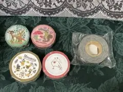 マスキングテープ　まとめ売り　Ma cocotte ムーミン　ことりカフェ　文鳥
