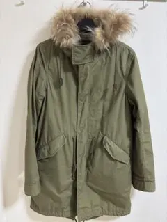 LOUNGE LIZARD ファー付きモッズコート 中古・古着通販】LOUNGE LIZARD (ラウンジリザード) B-9 CLOTH BIO