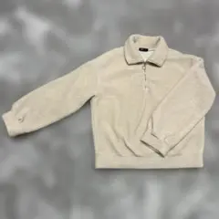 SHEIN シーイン　モコモコハーフジップ　トップス