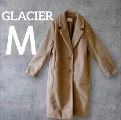 GLACIER ベージュ ロングコート Lサイズ　グレー
