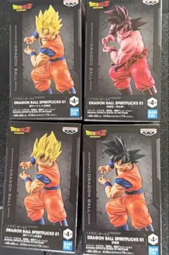ドラゴンボールZ SPIRITFLICKS 01 孫悟空 4種セット - メルカリ