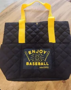 【未使用】福岡ソフトバンクホークス キルティングトートバッグ