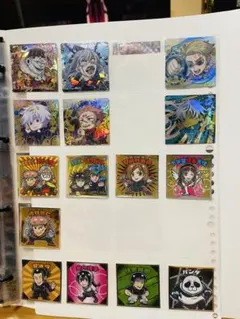 呪術廻戦 ホロ加工カードセット