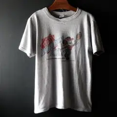 Champion Disney ミッキー ヴィンテージ Tシャツ　グレー L