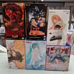人気アニメ プライズフィギュア まとめ売り 7体セット - メルカリ