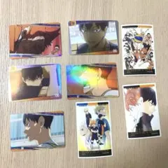 ハイキュー　影山飛雄　日向翔陽　キラコレカード　ステッカー　セット