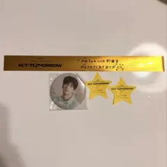 スビン　缶バッチ　ACT:TOMORROW カプセルトイ