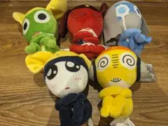 ケロロ軍曹 まちぼうけぬいぐるみ マスコット 全5種コンプリートセット