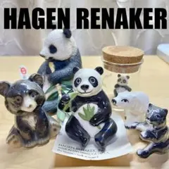 パンダ クマ 陶器 置物 セット 動物 HAGEN RENAKER ① - メルカリ
