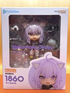 【開封済み美品】ねんどろいど 猫又おかゆ ホロライブ　外箱付き パーツ完備